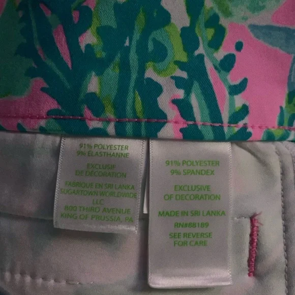 COPY - Lilly Pulitzer corso pants size 16 - Picture 6 of 9